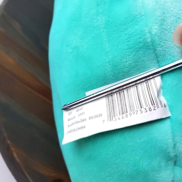 Kellytoy Squishmallows Teegan the Triceratops Stackable Adorable 12" Gently Used - Picture 8 of 8